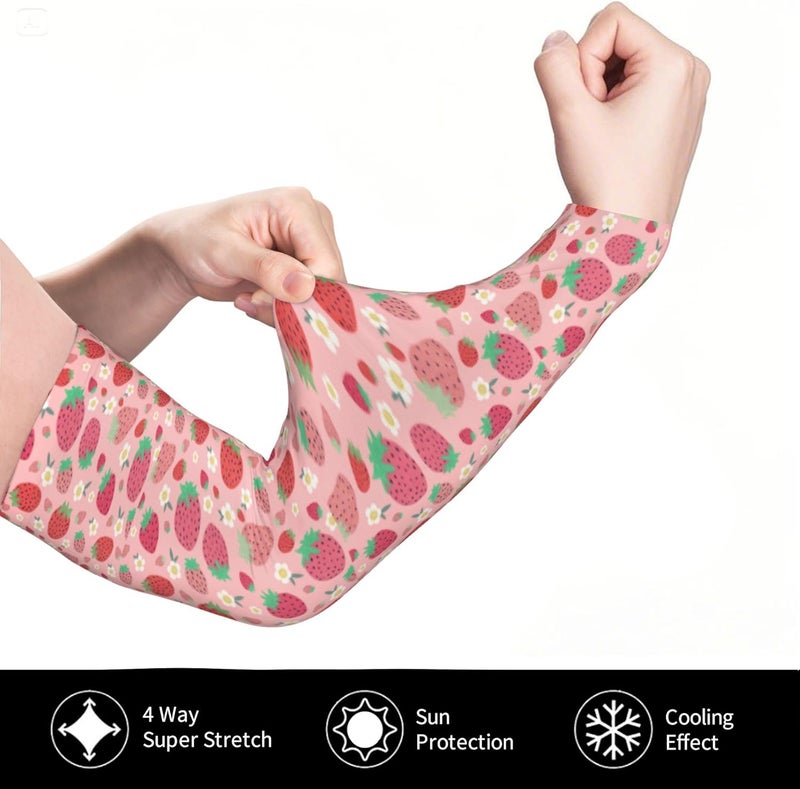 oyebn Arm Sleeves Outdoor Garden Sports Cooling Sun Sleeve for Women Men Farm - Image 3